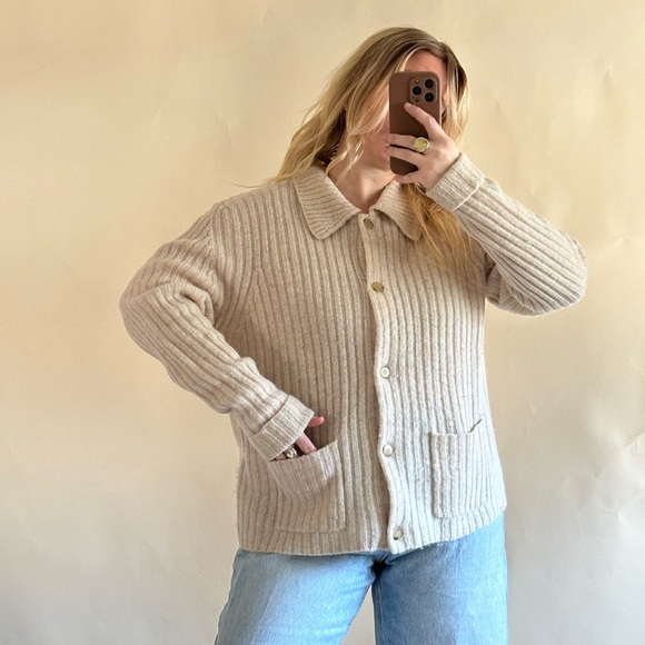 Cherokee Sweaters - Vintage Cherokee Wool Cardigan